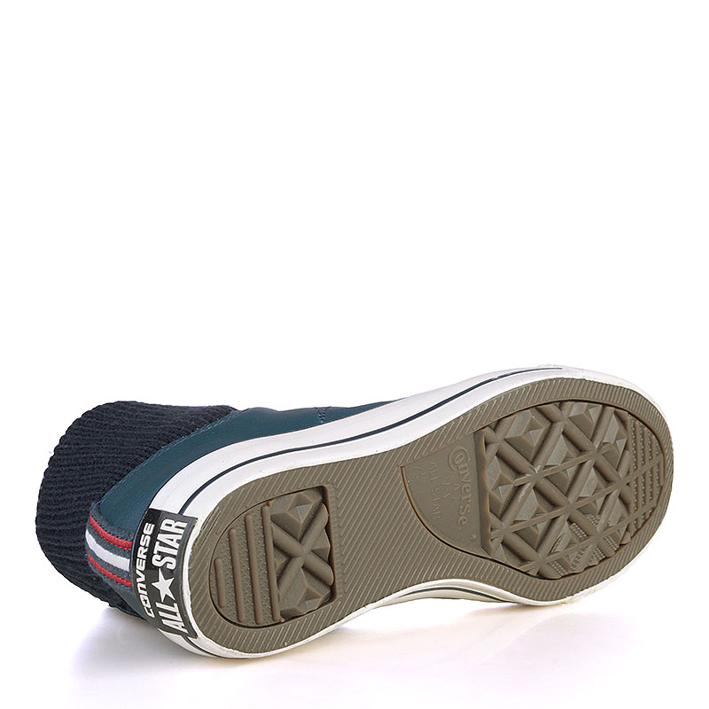 мужские синие кроссовки  Converse CTAS MA-1 Zip High 151994 - цена, описание, фото 4